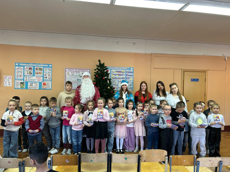 Новый год для школы будущего первоклассника.